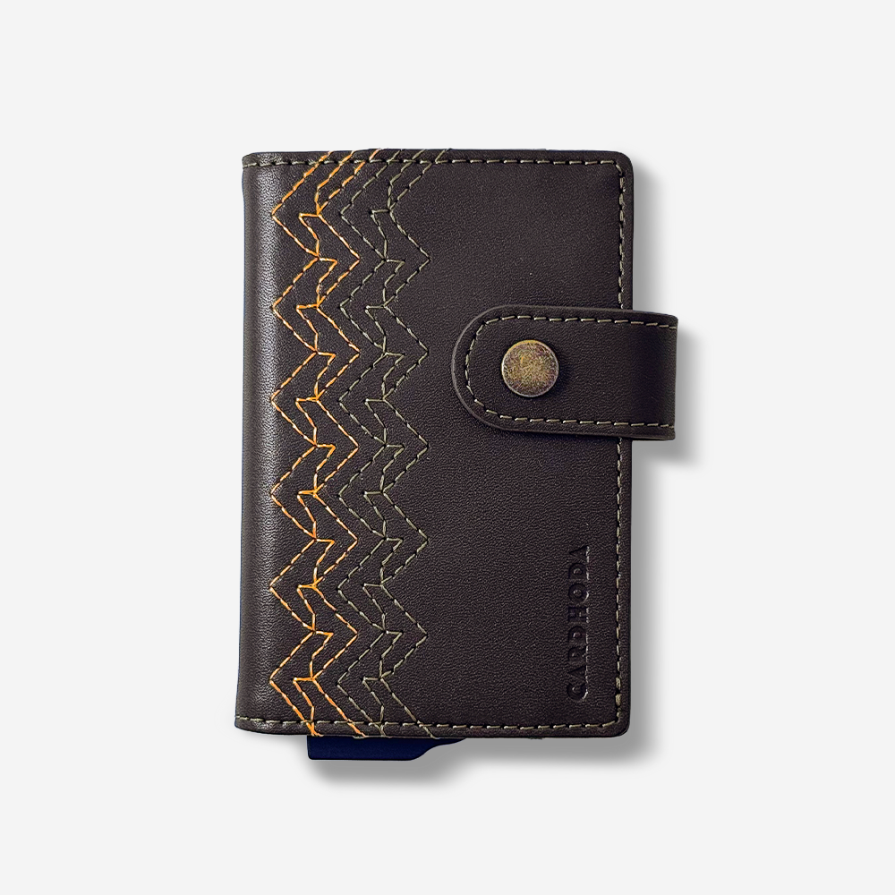 2026 馬年限定版｜Cardhoda 刺繡扣式 RFID 防盜刷錢包