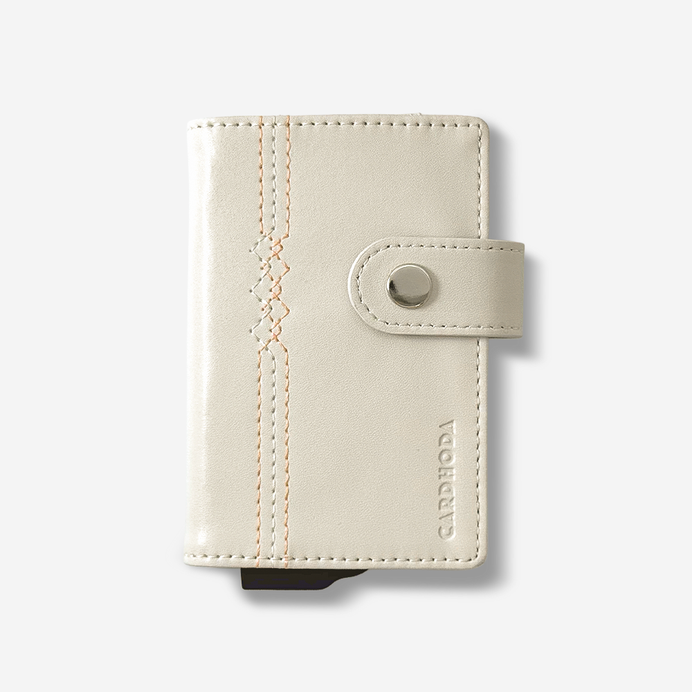 Cardhoda Stitch Button Wallet | RFID Blocking