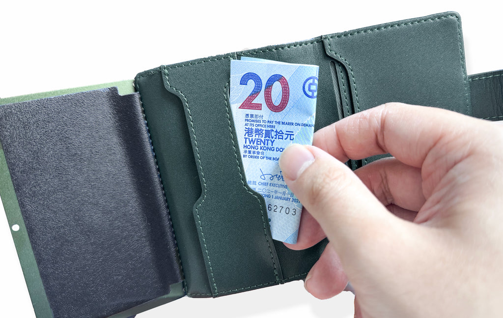 Cardhoda Stitch Button Wallet | RFID Blocking