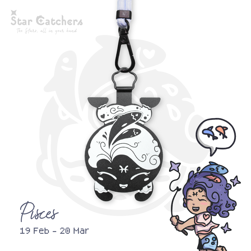 Kaisca Starcatchers 星座主題手機掛帶 - 雙魚
