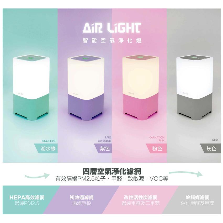 IDEinfinite Air Light 空氣淨化燈 (HEPA) [ 隨機額外贈送1個過濾網 ]