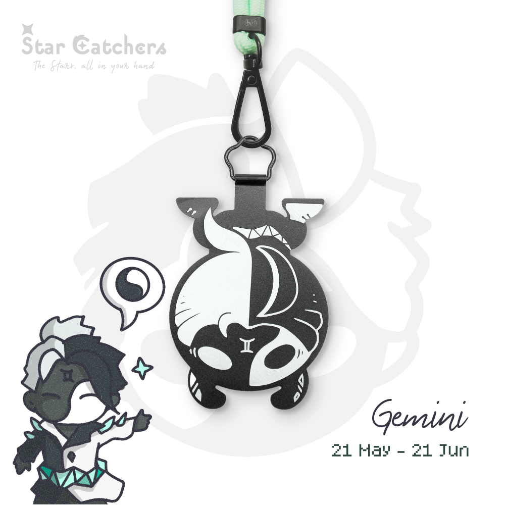 Kaisca Starcatchers 星座主題手機掛帶 - 雙子