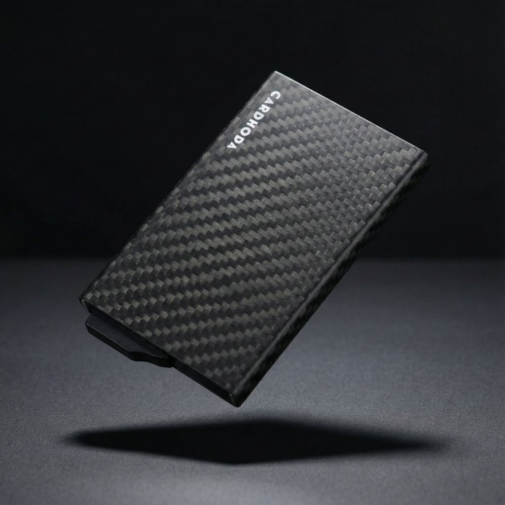 Cardhoda - RFID 防護碳纖維卡片盒 - H10001