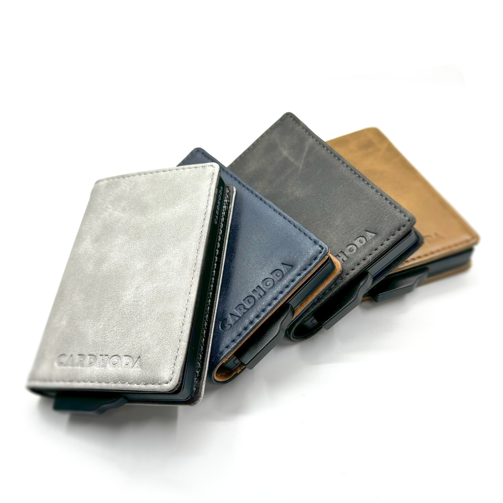 Cardhoda 雙色拼皮 RFID 防盜刷錢包 - P09002-BON