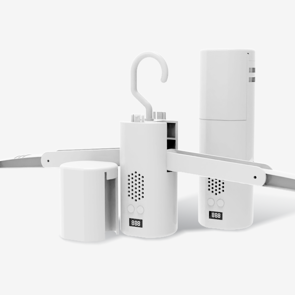 IDEinfinite 便攜臭氧消毒衣架 [ 贈送專用衣袋 1 個！]